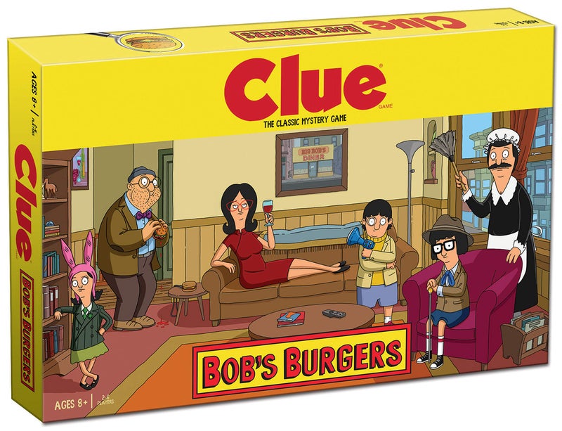 USAopoly Clue Bobs Burgers Board Game  Themed Bob Burgers TV Show Clue Game  Officially Licensed Bobs Burgers Game  Solve The Mystery in This Unique Clue take on The Classic Board Game - Image 2
