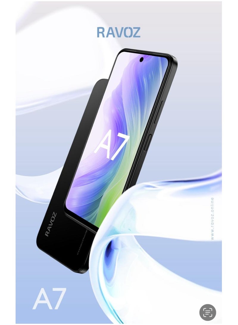 Ravoz A7 Non Camera & Non GPS | 16GB RAM (8GB + 8GB Expandable) 256GB ROM | 5000mAh Battery | Black - Image 3