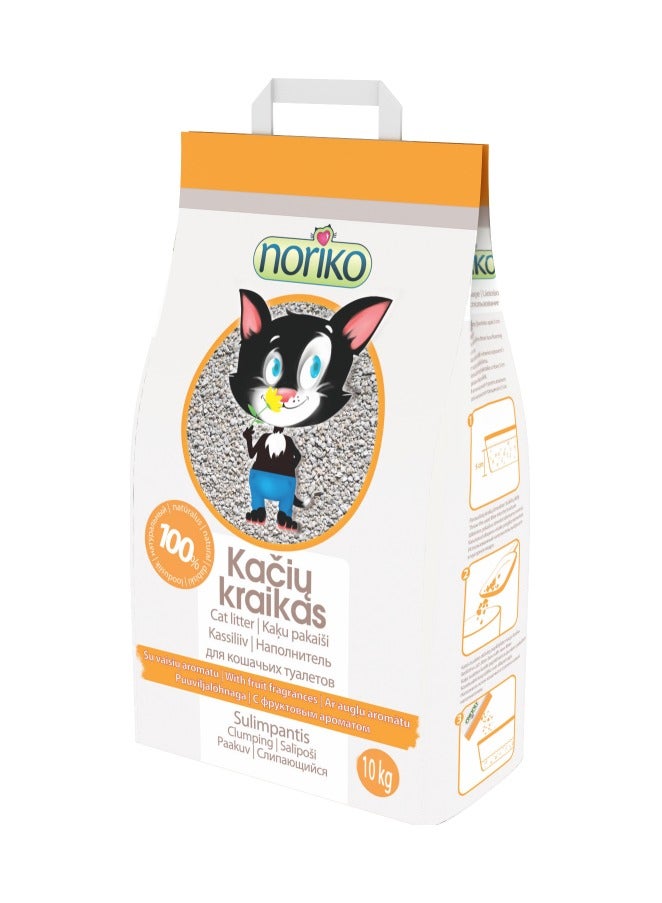 نوريكو رمل للقطط - رائحة بودرة الأطفال 10 كيلوجرام