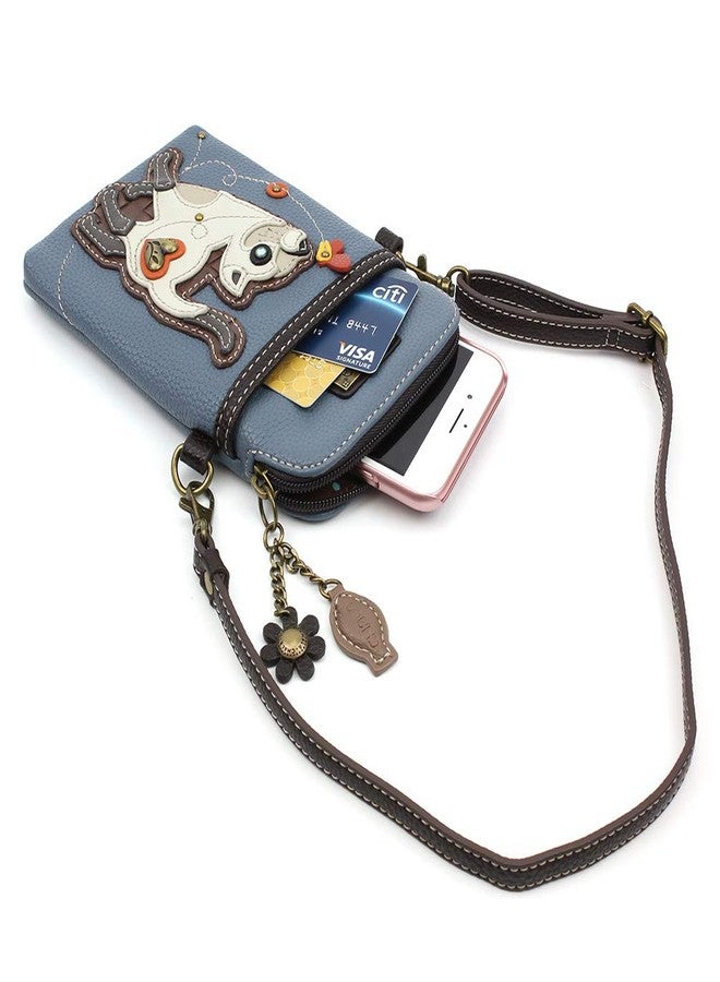 Chala Slim Cat Cellphone Crossbody Handbag - Convertable Strap, Cat Lovers Gift - Image 4