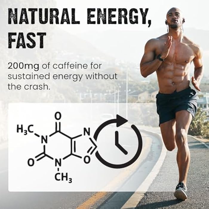 CardoMax Pre Workout for Men & Women – Liquid Pre-Workout Drink Mix with Caffeine, BCAA & B Vitamins Sugar-Free, Vegan, Keto, Zero Calorie – 15 Stick Packs Blue Raspberry Flavor - Image 3