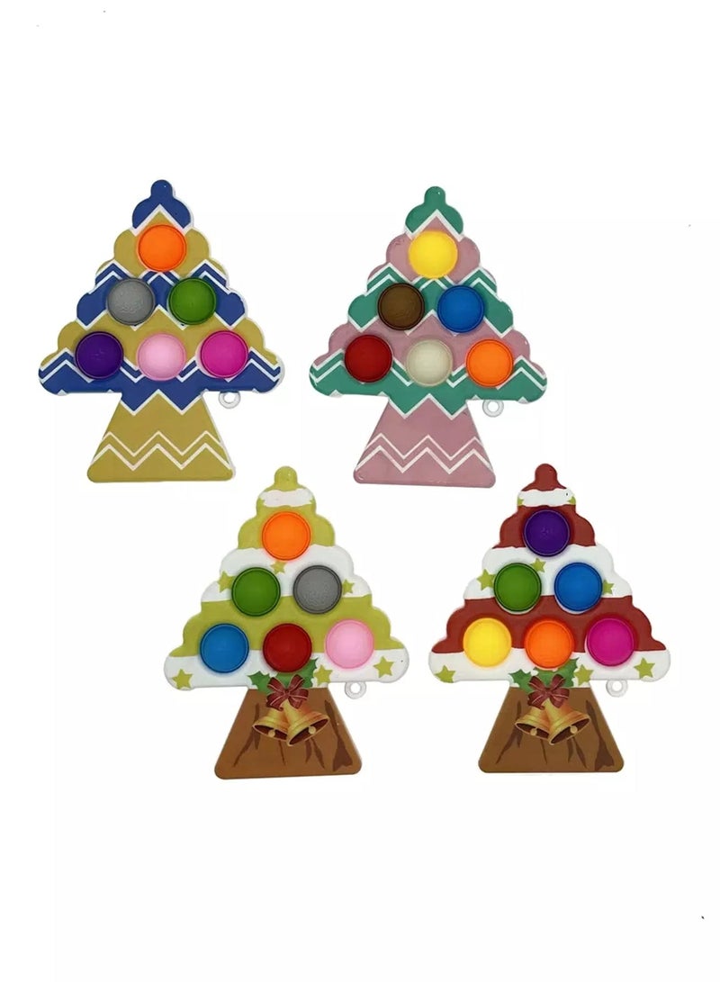 Generic 1pc Christmas Tree Shaped Random Push Pop Bubble  - Image 4