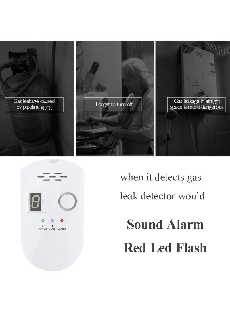 KASTWAVE Natural Gas Detector, Gas Leak Detector, Household Propane Leak Detector, Propane Leak Detector, Natural Gas Leak Detector - Image 3