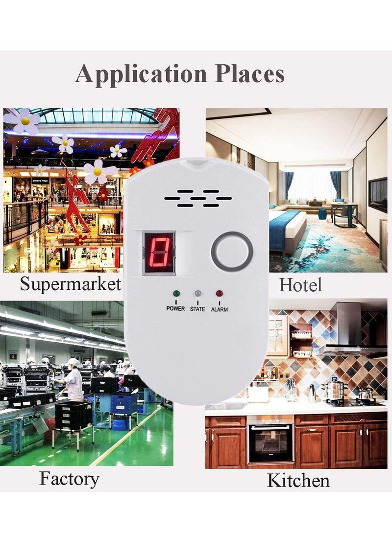 KASTWAVE Natural Gas Detector, Gas Leak Detector, Household Propane Leak Detector, Propane Leak Detector, Natural Gas Leak Detector - Image 2