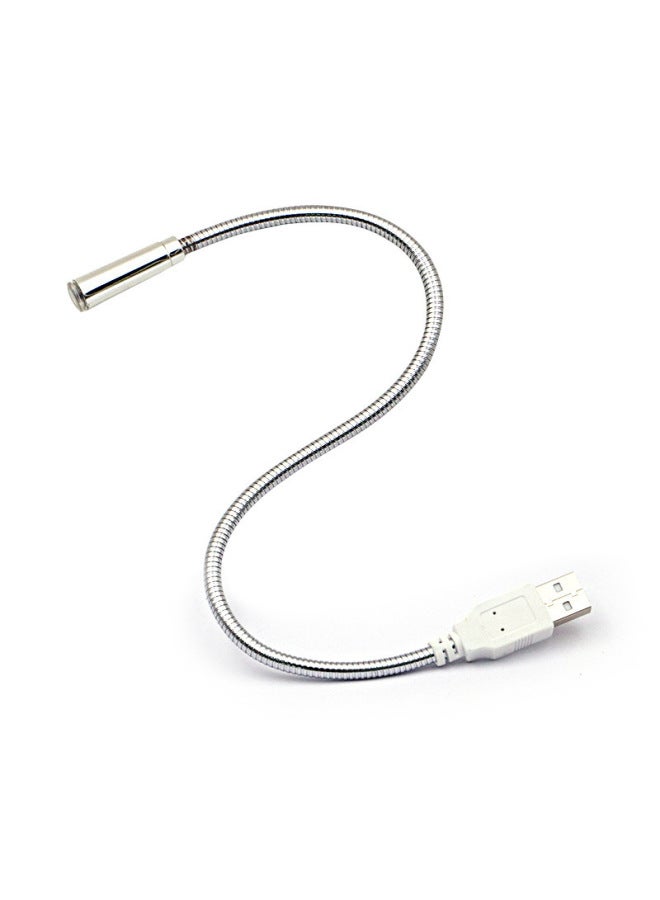 Yushuo Usb Single Lamp Portable Portable Lamp Laptop Keyboard LED Lamp Table Lamp Night Light Outdoor Reading Lamp-Color:20cm Metal Hose-USB Extension Cord - Image 3
