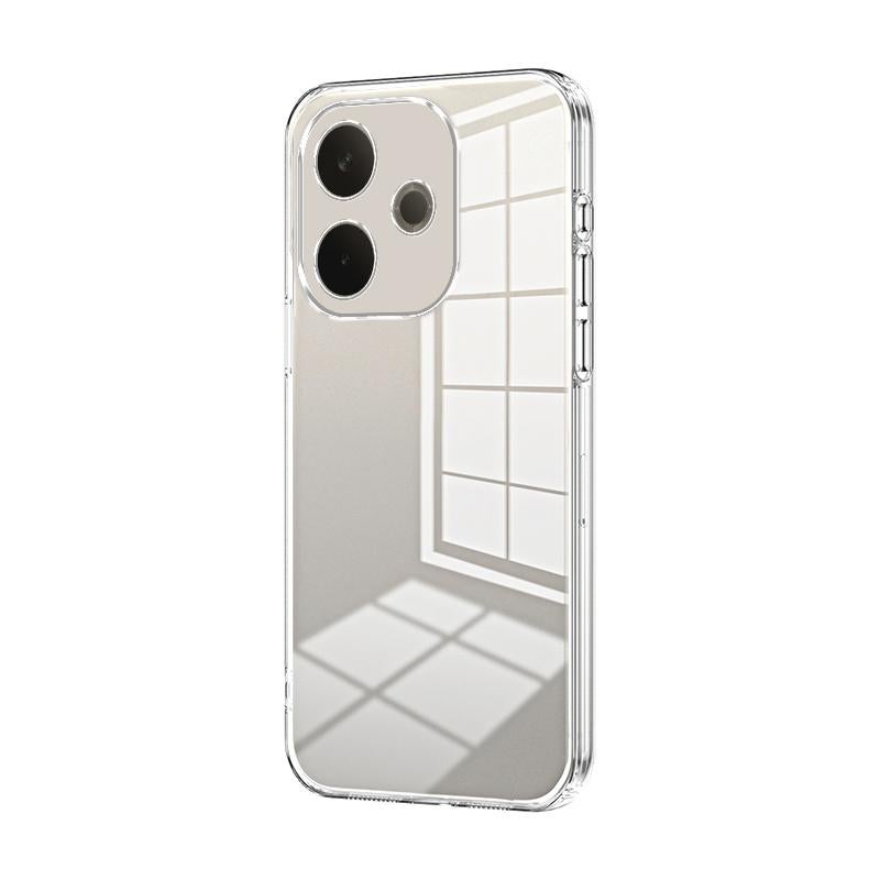 HuHa Case Cover For OPPO A5 Pro 5G Global Transparent Plating Fine Hole Phone Case(Transparent) - Image 1