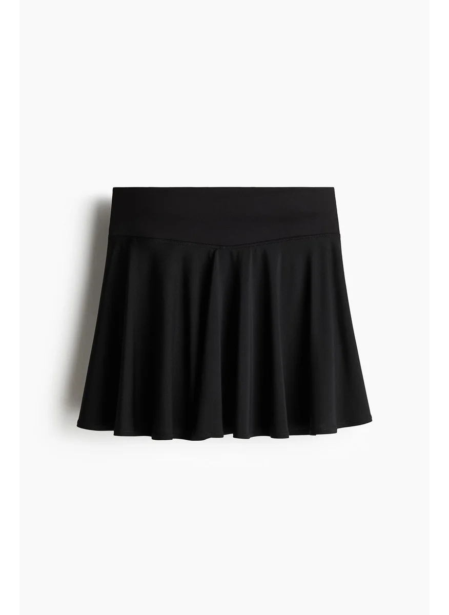 H&M Circle-Cut Tennis Skirt With Drymove™