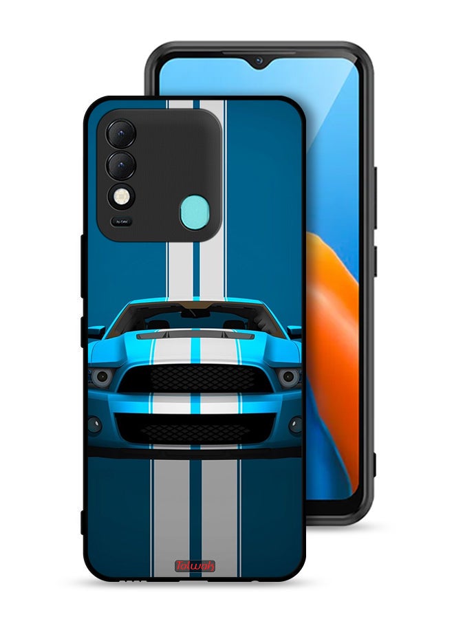 Tolwak Tecno Spark 8 Protective Case Cover Car Abstract Art - Image 1