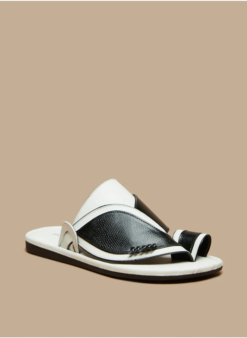شو اكسبرس Colourblock Slip On Arabic Sandals