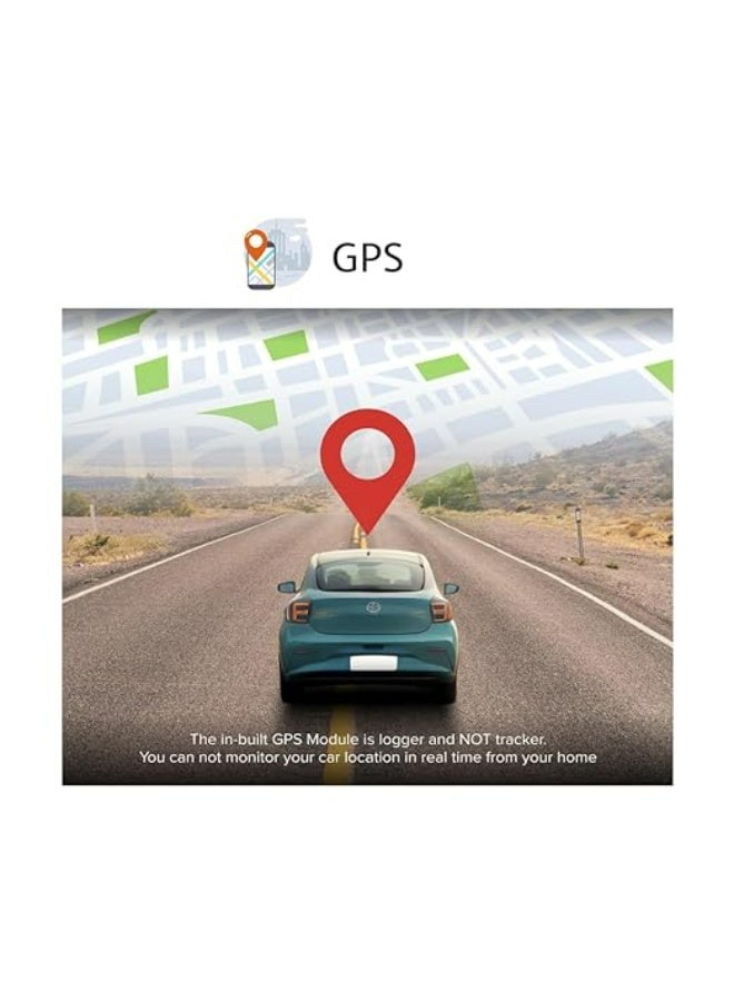 Generic Smart Car 4G Cloud Dash Camera | Front and Rear Camera (Dual Cams) | Live Recording | G-Sensor | WiFi, 4G Sim | Supports iOS & Android | 1920 x 1080p @25fps | Hard Wiring Kit Included - Image 5
