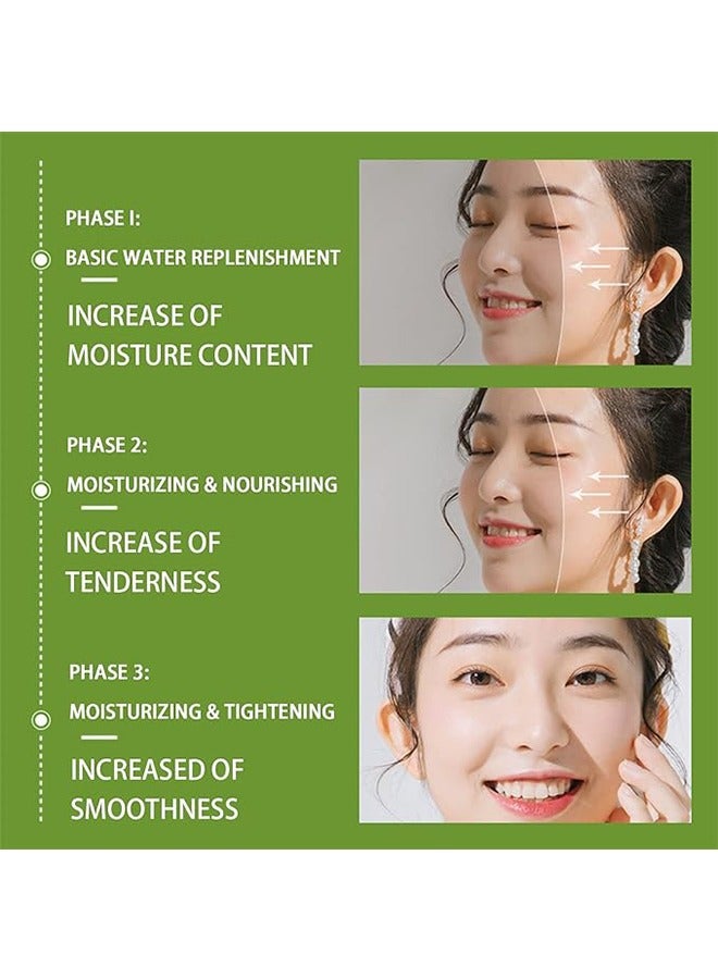 ROREC 5-Piece Natural Skin Care Face Mask Set，Hydrate, Brighten, Moisturize,Soothe for All Skin Types - Image 4