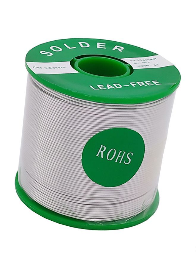NIBEMINENT Solder Wire With Rosin For Electrical Soldering Silver 0.05kg - Image 1