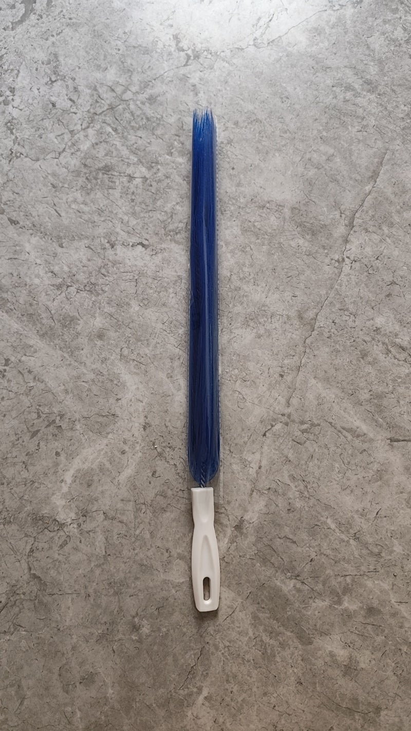 Flexible Dust Brush for Blinds and Vents blue bag