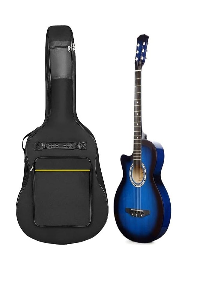 38 Inch Acoustic Guitar Blue with Bag - pzsku/Z40F6440BCAD8B6B5EBDCZ/45/_/1724756766/69d90043-bf5f-470e-8606-195399b8d9f8