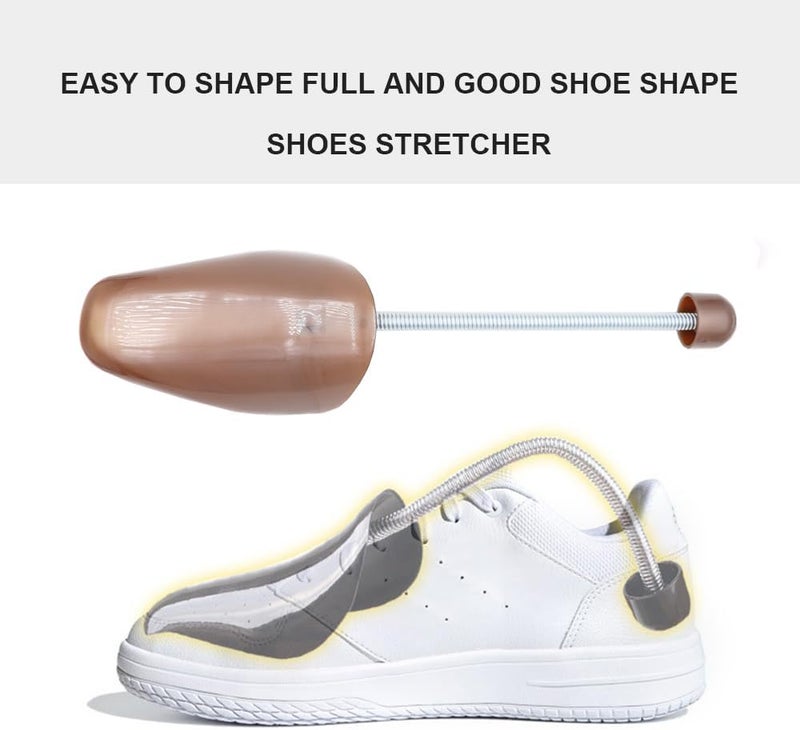 EchoDone 10 Pairs Plastic Shoe Tree Stretcher Shaper for Men - Image 4