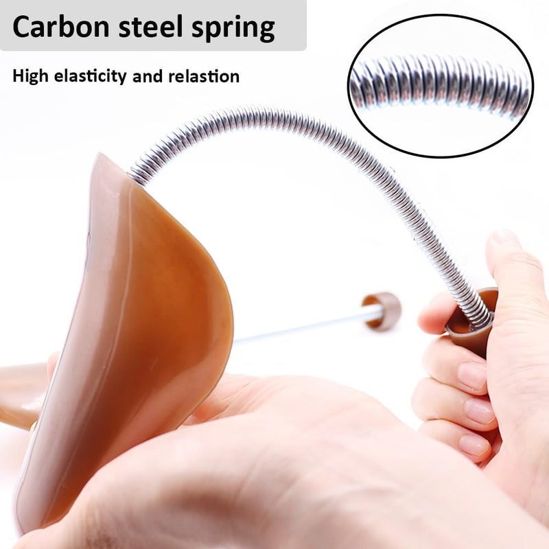 EchoDone 10 Pairs Plastic Shoe Tree Stretcher Shaper for Men - Image 5