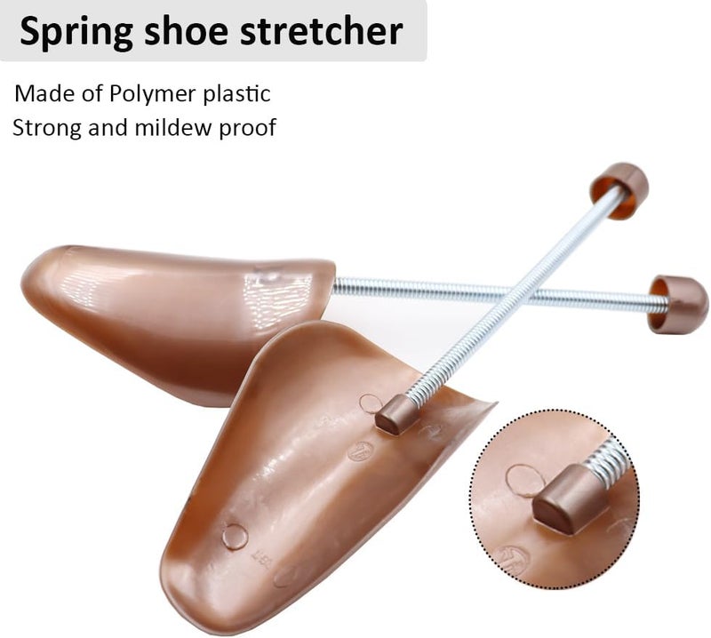 EchoDone 10 Pairs Plastic Shoe Tree Stretcher Shaper for Men - Image 3