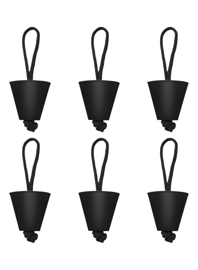 NIBEMINENT 6-Piece Universal Kayak Scupper Plug Kit - Image 1