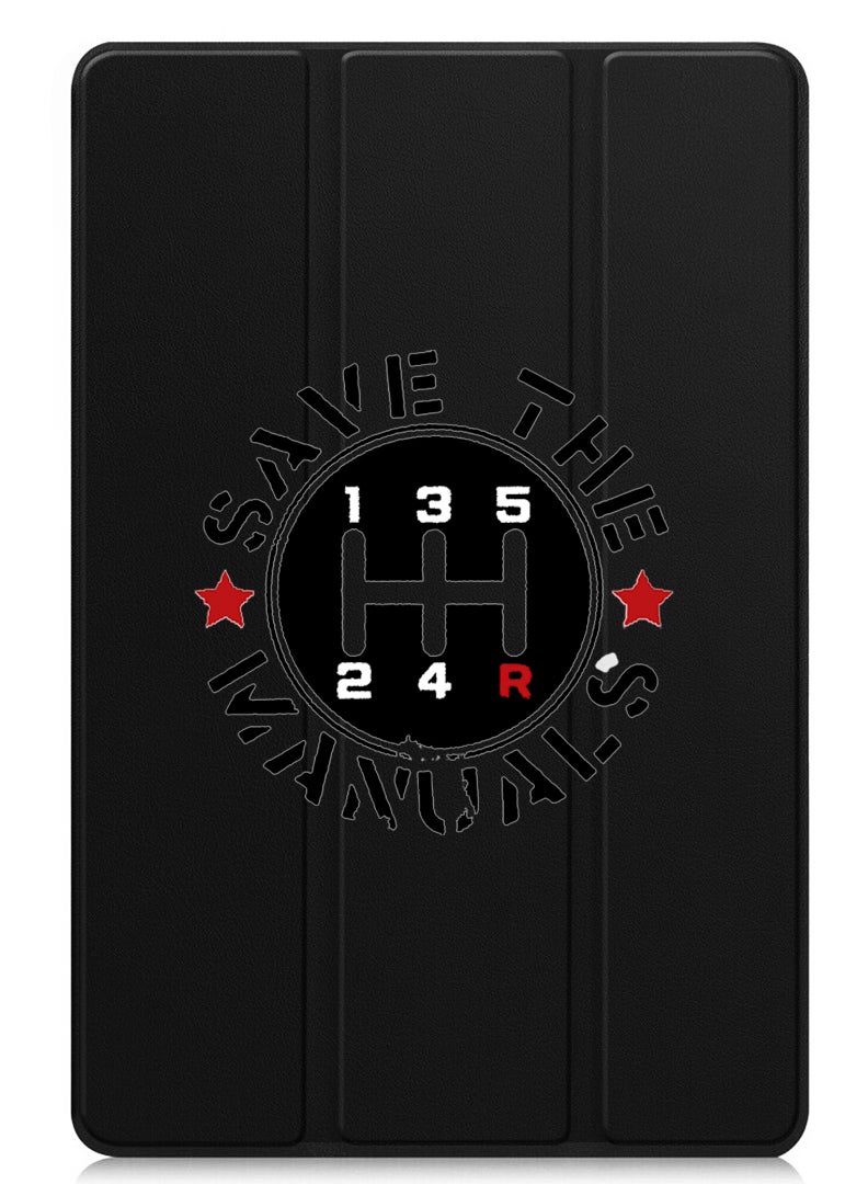 Theodor Protective Flip Case For Apple iPad Pro 13 (2024) With Trifold Stand Auto Wake Sleep Shockproof Cover Save Manuals - Image 1