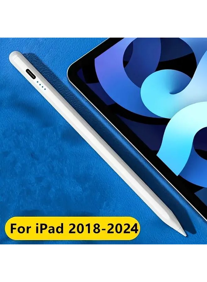 قلم اللمس الذكي العالمي DRB11 WH شحن سريع متوافق مع iOS و Android - Image 4