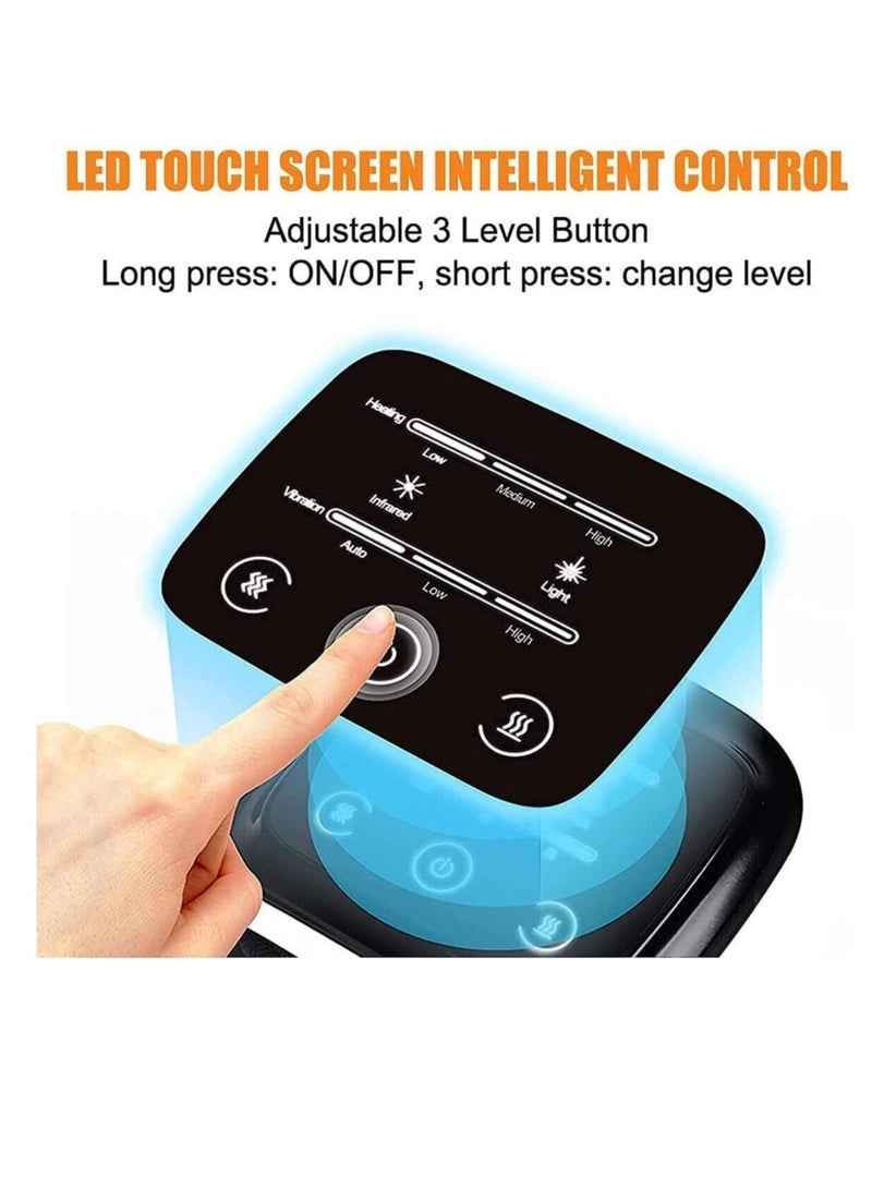 general knee Massager for Pain Relief,Knee Massager with Heat and red Light Therapy,Rechargeable kneebliss red Light Massager,Knee Therapy for Knee Pain (1pcs) - Image 4