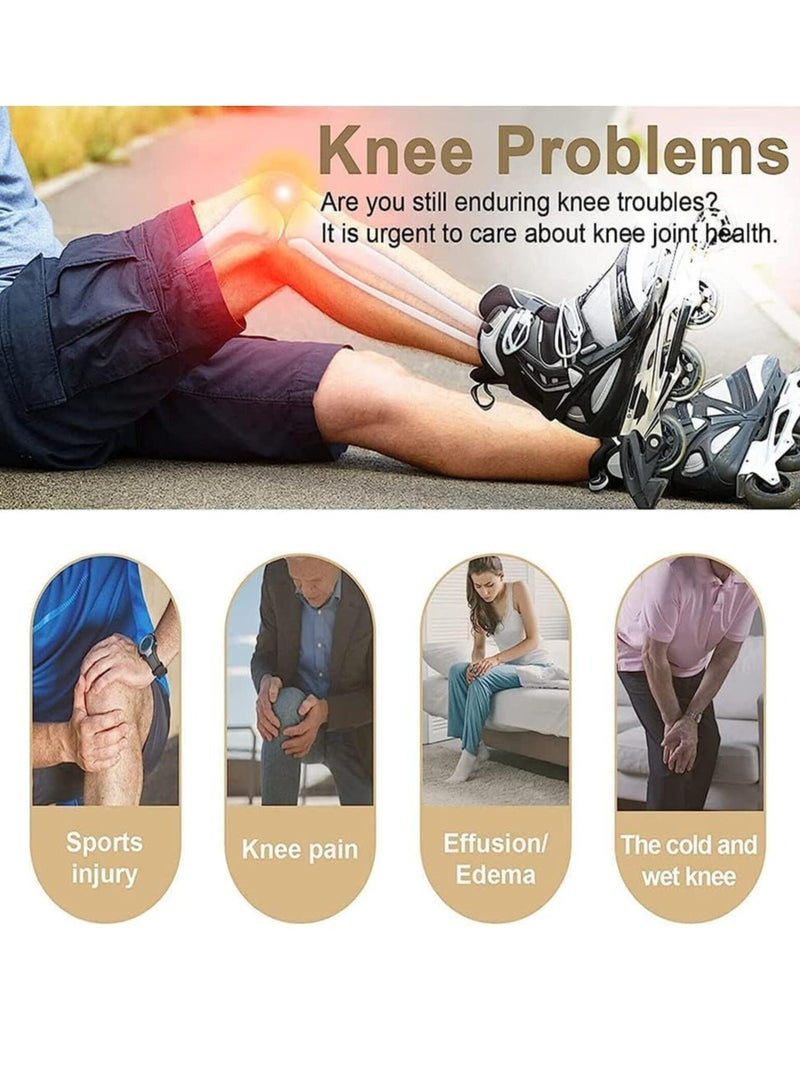 general knee Massager for Pain Relief,Knee Massager with Heat and red Light Therapy,Rechargeable kneebliss red Light Massager,Knee Therapy for Knee Pain (1pcs) - Image 5