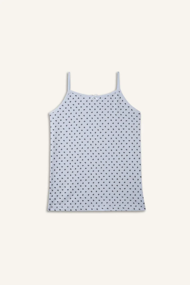 ديفاكتو Girl 2 piece Regular Fit Ribana Tank Top