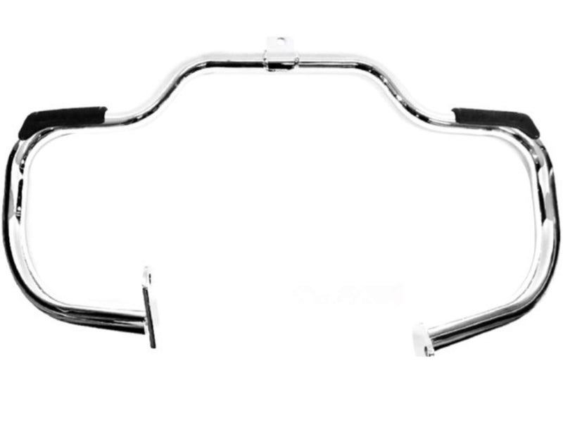 Eagle Skull Chrome Mustache Engine Guard for Harley Davidson Softail Fat Boy 1986-1999