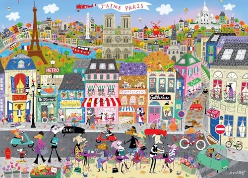Ceaco Shop Windows Paris Windows 1000 Piece Jigsaw Puzzle - Image 5