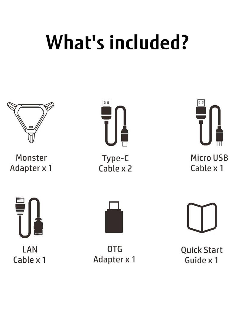 Excefore - XIM PS5 Keyboard and Mouse Adapter, Keyboard Mouse Adapter Converter for PS5/ PS4/ Xbox Series X/Xbox Series S/Xbox One/Switch/PC, Supports All PS5 Games & App Customization - Image 1