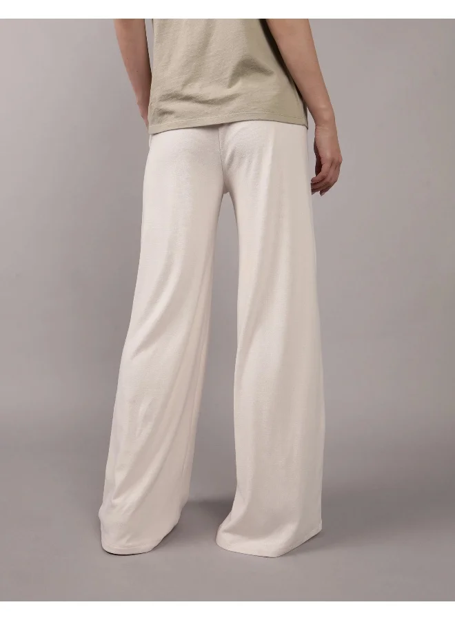 امريكان ايجل AE Plush Wide-Leg Lounge Pant