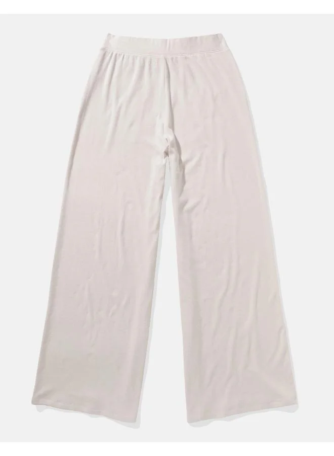 امريكان ايجل AE Plush Wide-Leg Lounge Pant
