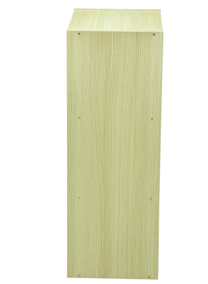 AFT 3-Tier Best | Modern Wooden Open Storage Shelf | Bookcase - Beech Color  - Image 3