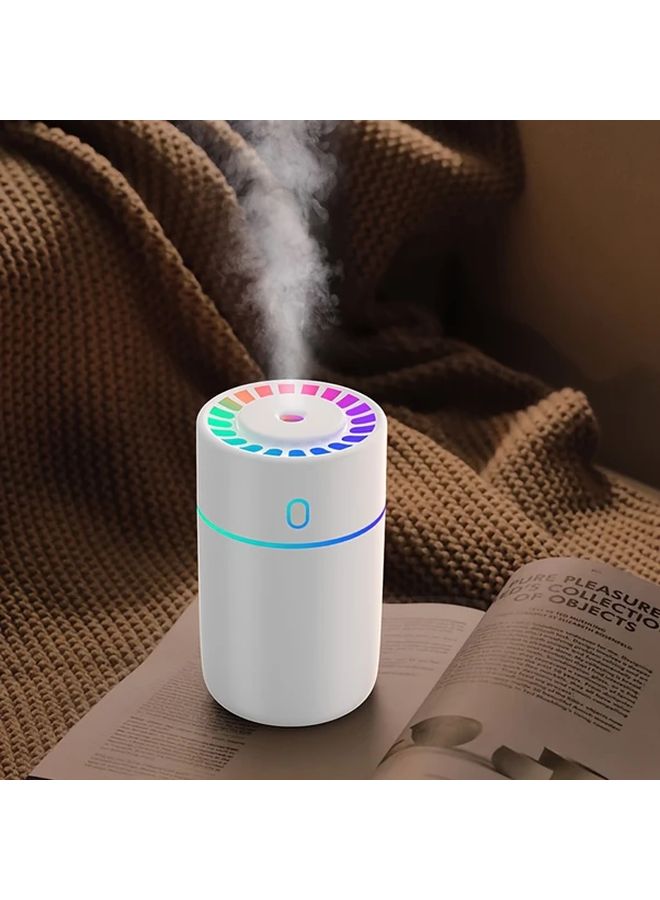Pink 3 In 1 Car Diffuser Humidifier USB Powered Adjustable Mist LED Light Air Freshener - Image 5