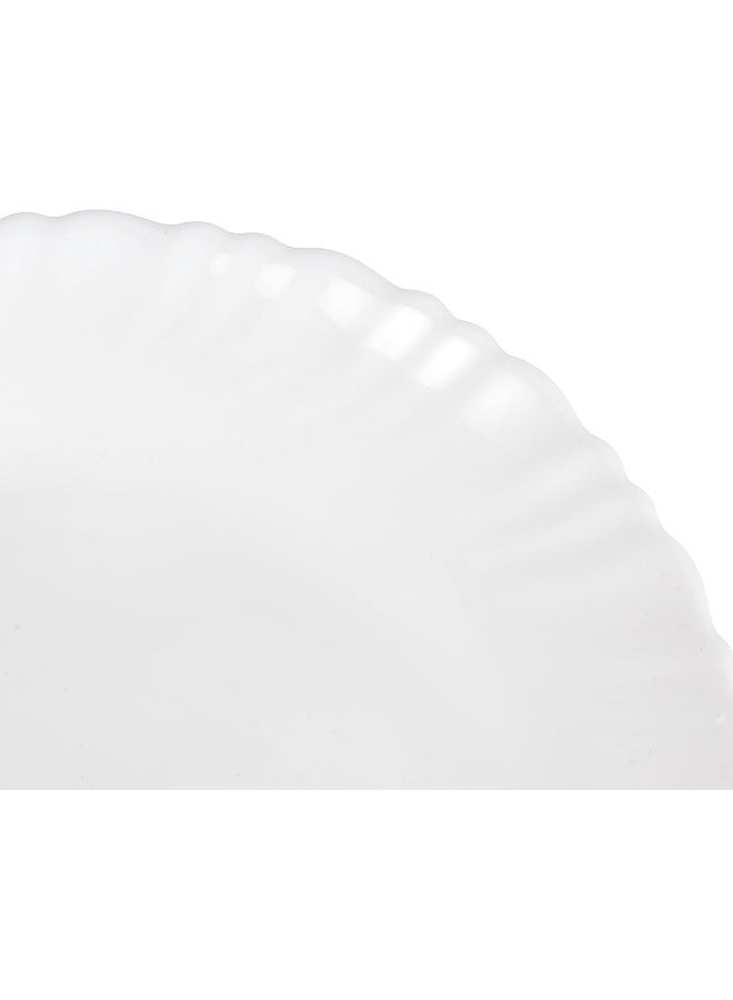 DELCASA طبق مسطح ديلكاسا DC3297 من الخزف الأوبال، بقطر 7.5 بوصة - Image 5