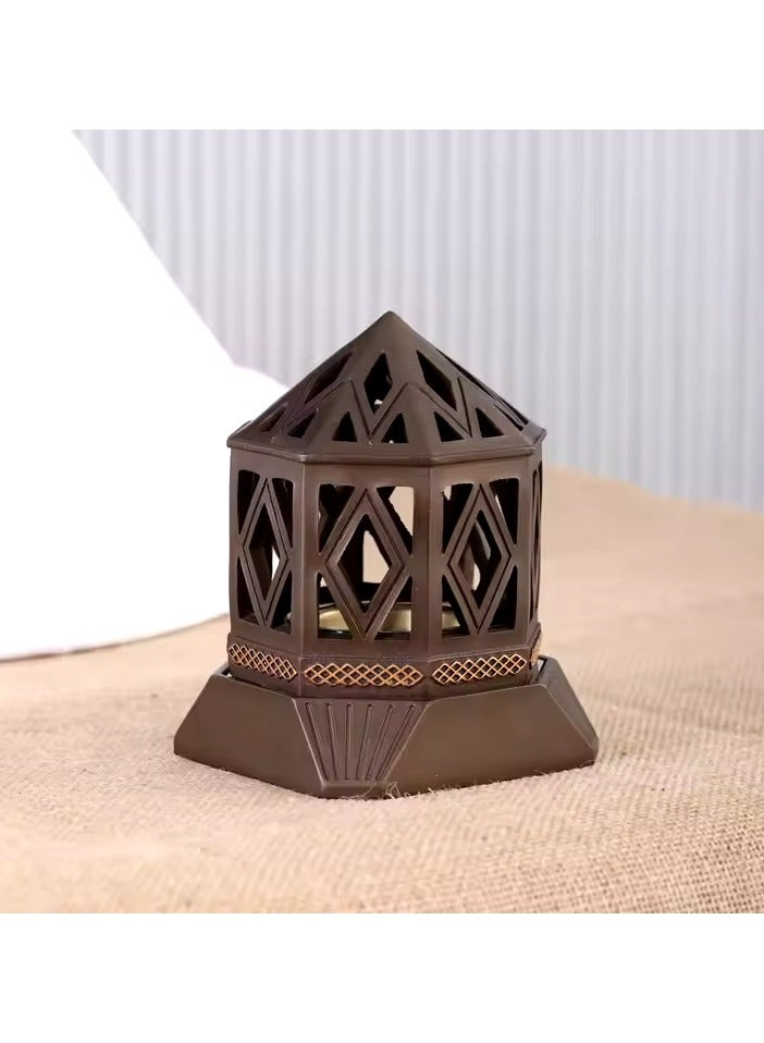 Burner Arabian Bakhoor Burner – Luxury Calligraphy Style in Brown - Image 2