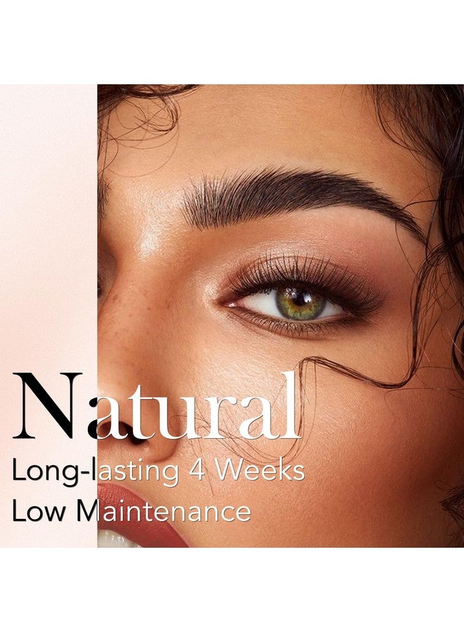 Libeauty Lash Color Kit, Instant Eyebrow Colour Kit Voluminous Natural Black Coloring Lasts for 4 Weeks Lash & Brow Treatment (Black） - Image 2