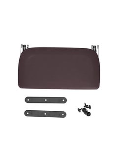Seat Back Panel Trim Cover Artificial Leather Accessory Fit for 5 7 Series F07 F10 F11 F18 F01(Brown)