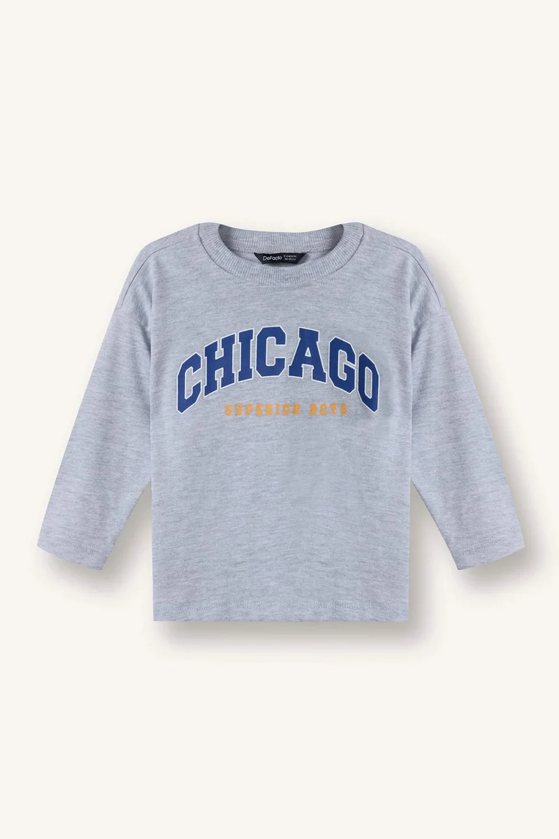 ديفاكتو Boy Oversize Printed 2 Piece T-Shirt