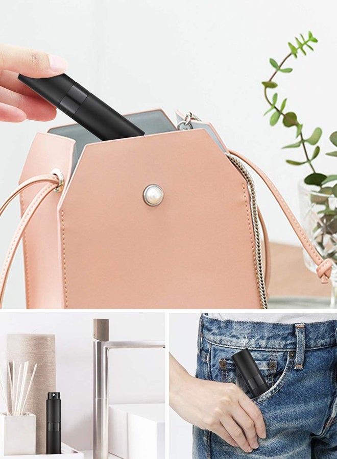 8ML Perfume Spray Bottles (3 PCS) , Empty Refillable Spray Bottle with 3 Types of Refill Tools, Pocket Travel Perfume Sample Bottles - Image 5