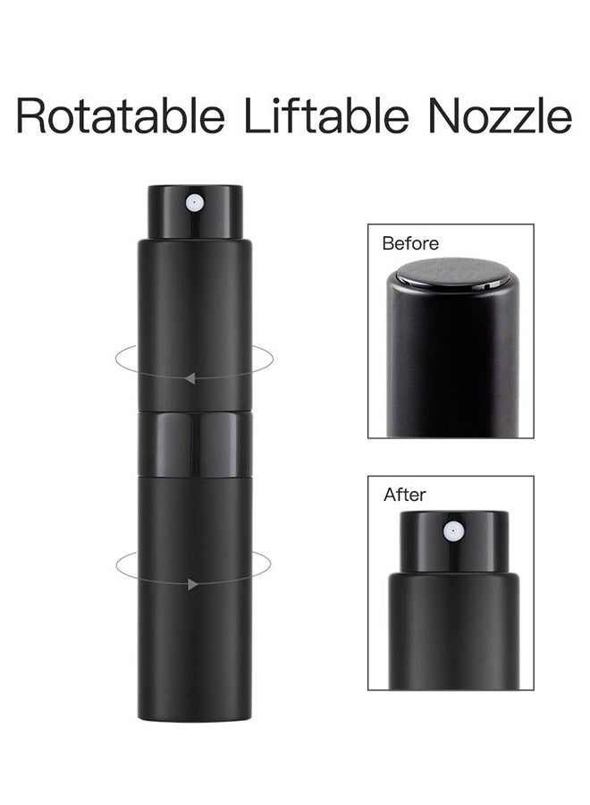 8ML Perfume Spray Bottles (3 PCS) , Empty Refillable Spray Bottle with 3 Types of Refill Tools, Pocket Travel Perfume Sample Bottles - Image 4