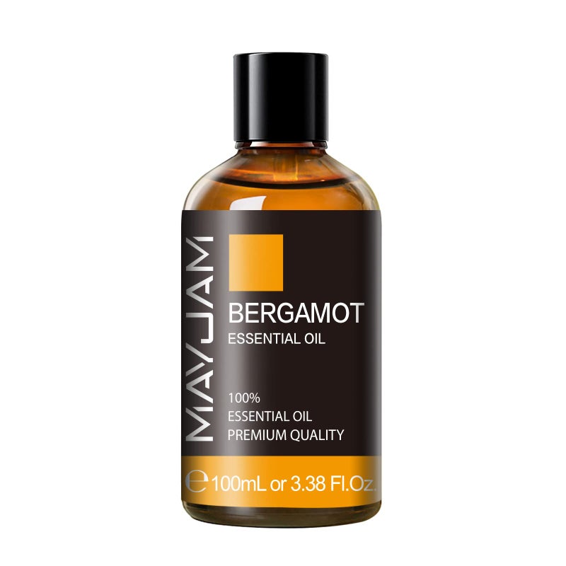 MAYJAM Bergamot Essential Oil, MAYJAM Premium Pure Essential Oils, 3.38FL.OZ Large Volume for Diffusers Soap Candle Making, Ideal for Home Office Car Yoga Use - Image 2