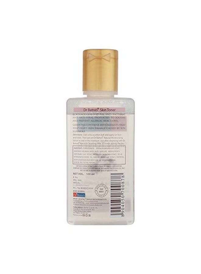 Dr Batra's Skin Toner Enriched With Echinacea & Green Tea 100 Ml - Image 3