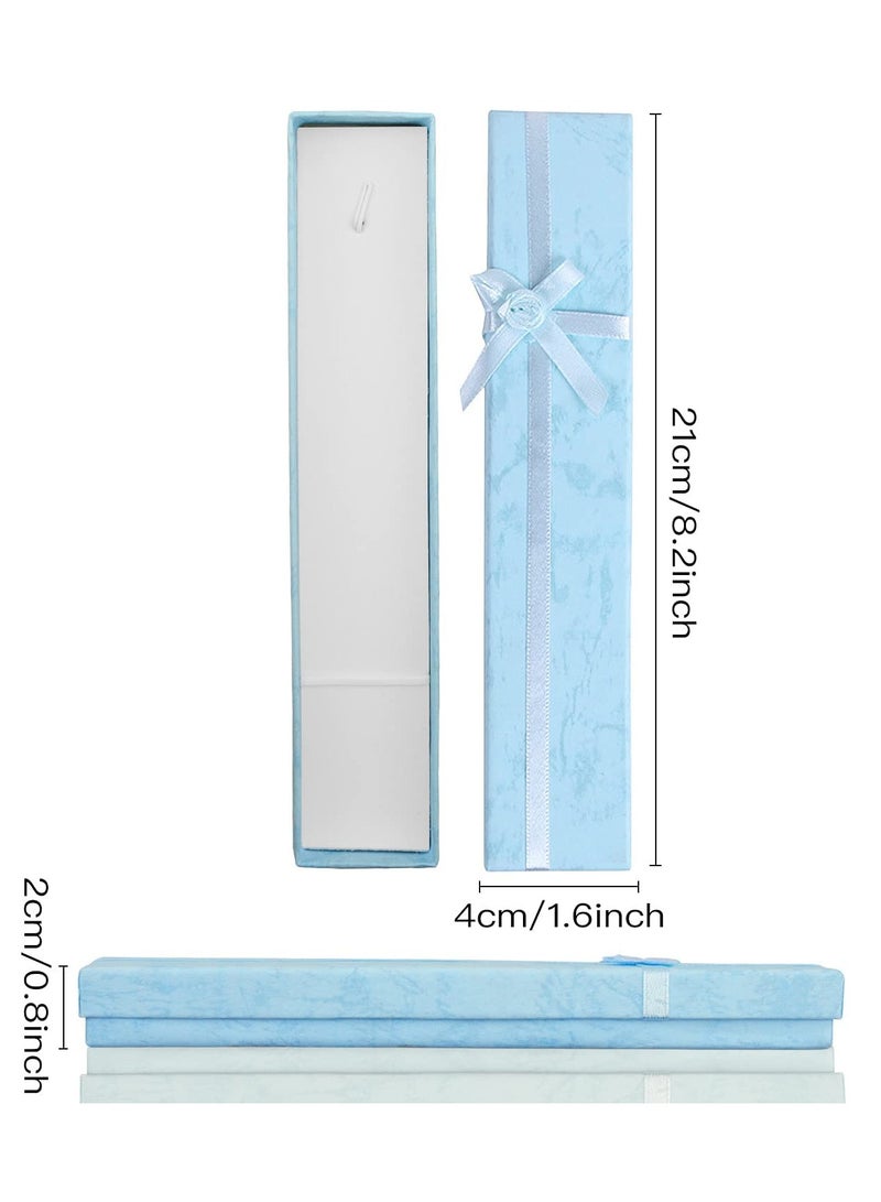 SOLARAE Gift Box Paper Jewelry Gift Box Necklace Bracelet Gift Box Wedding Proposal Engagement Graduation Holiday Birthday Party Anniversary Gift Box (24 Pieces) - Image 4