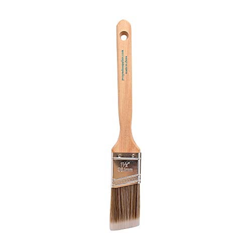 Pro-Grade Pro Grade - Paint Brushes - 12Ea 1.5" Angle Brushes - Image 3