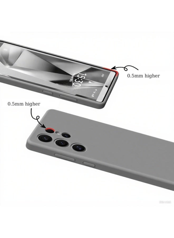 Galaxy S25 Ultra Silicone Case With Magsafe - Grey - Image 4