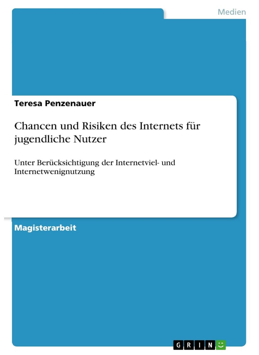 Chancen und Risiken des Internets für jugendliche Nutzer: Unter Berücksichtigung der Internetviel- und Internetwenignutzung 