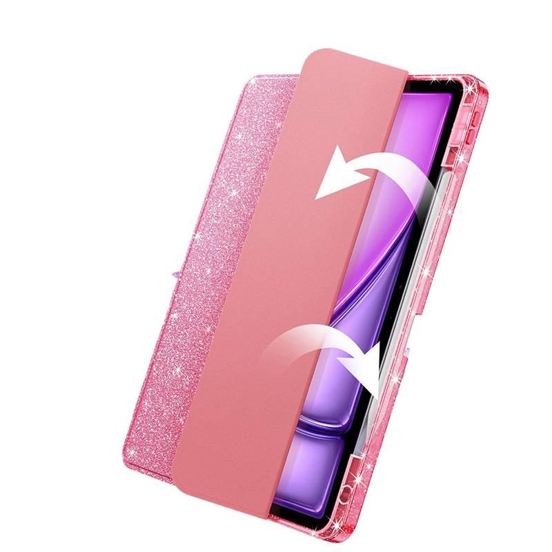 DGG حافظة آيباد ذكية متوافقة مع عدة موديلات آيباد باللون Silver باللون الفضي iPad - Image 3