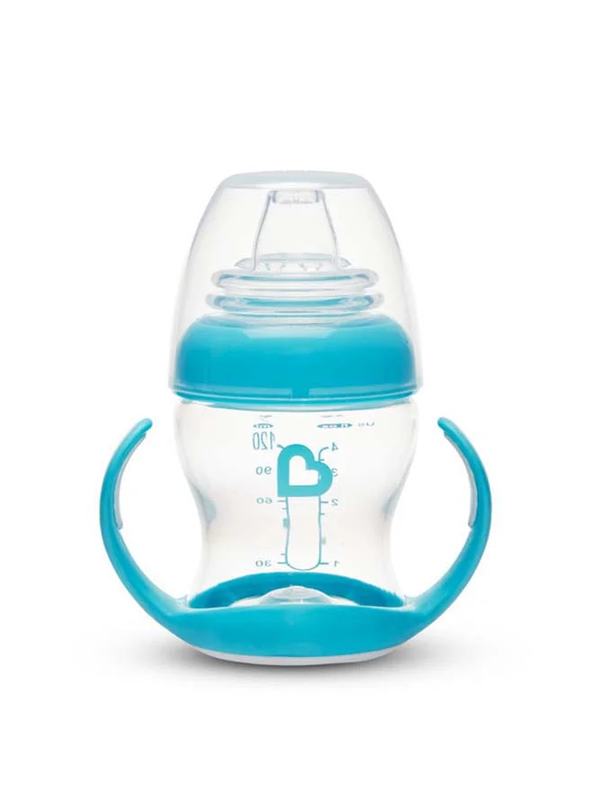 Munchkin Munchkin Gentle Transition 4oz Trainer Cup – Clear/Blue