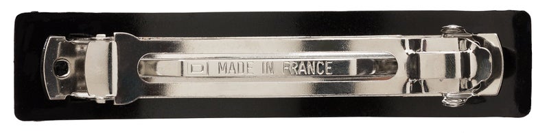 France Luxe Belle Casual Rectangle Barrette - Black - Image 5